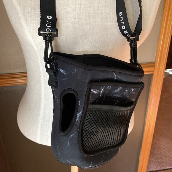 Hydro jug black & white marble sleeve cozie - Picture 3 of 7